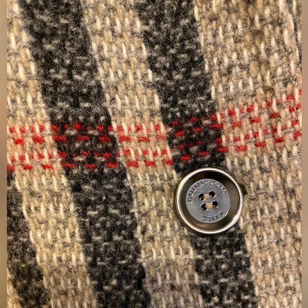 Gorgeous Burberry wool grey coat - Picture 5 of 6